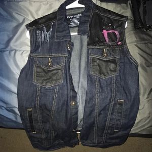 JEAN JACKET VEST DIXON BRAND
